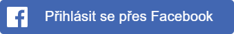  Přihlásit přes facebook