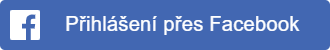Přihlásit přes facebook