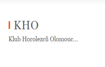 Klub horolezců Olomouc, z.s.