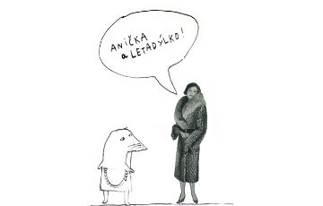 Anička a letadýlko